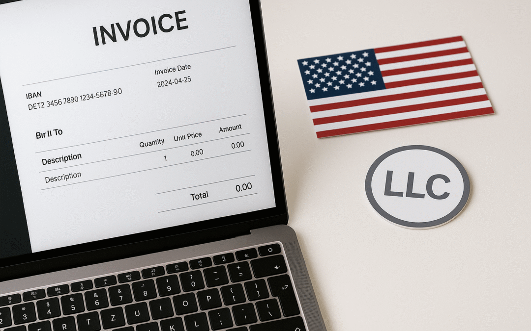 Rechnungsvorlage für deine US-LLC