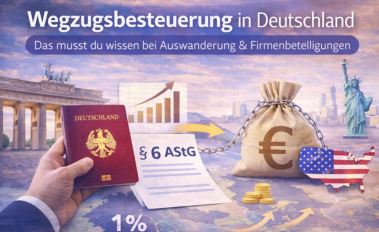 Wegzugsbesteuerung in Deutschland: Das musst du wissen