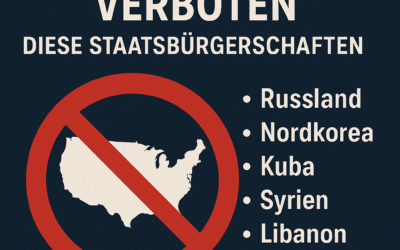 Diese Staatsbürgerschaften sind von der US-LLC-Gründung ausgeschlossen