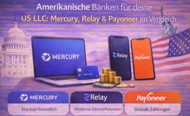 Amerikanische Banken für deine US LLC