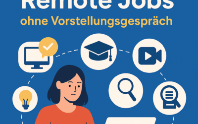 Die 5 besten Remote Jobs ohne Vorstellungsgespräch