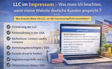 LLC im Impressum