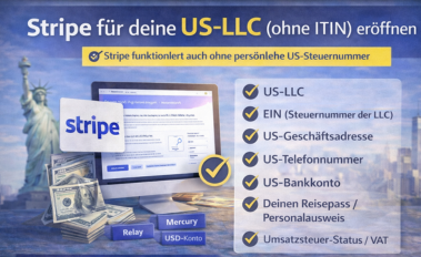Stripe für deine US-LLC (ohne ITIN) eröffnen