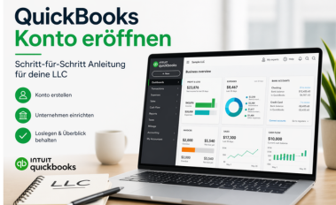 QuickBooks Konto eröffnen mit US LLC