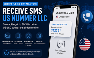 Receive SMS – US Nummer für US LLC