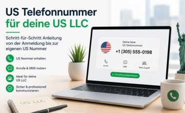 US Telefonnummer für US LLC